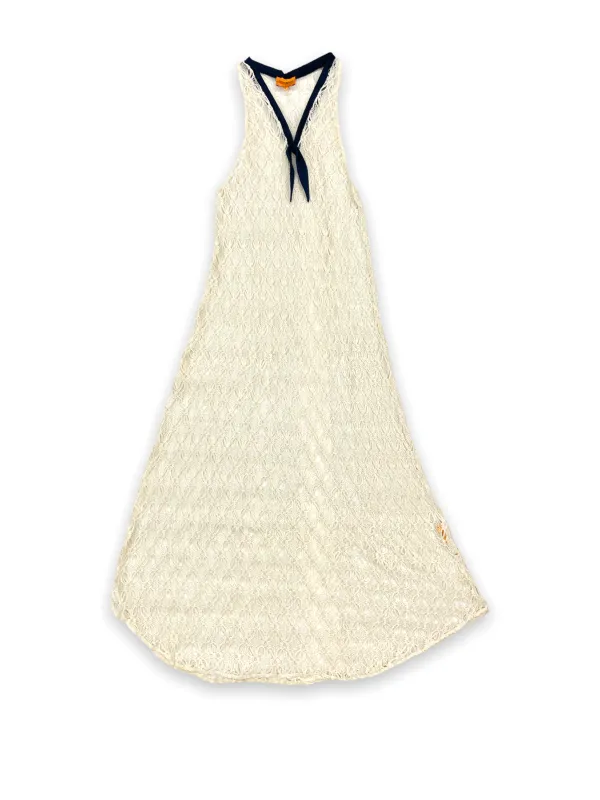 Crochet Maxi Dress-Alternative Lace Design sold by House of Aama