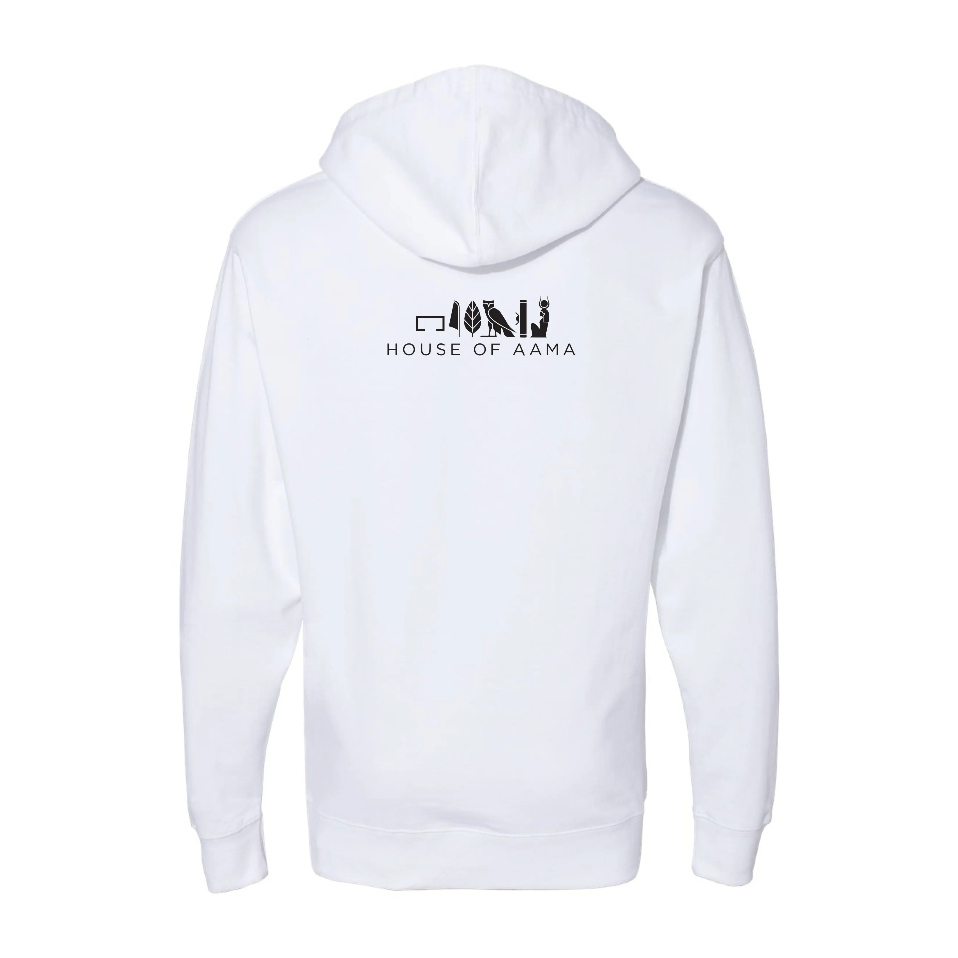Goddess White Hoodie sold by House of Aama product image thumbnail 2