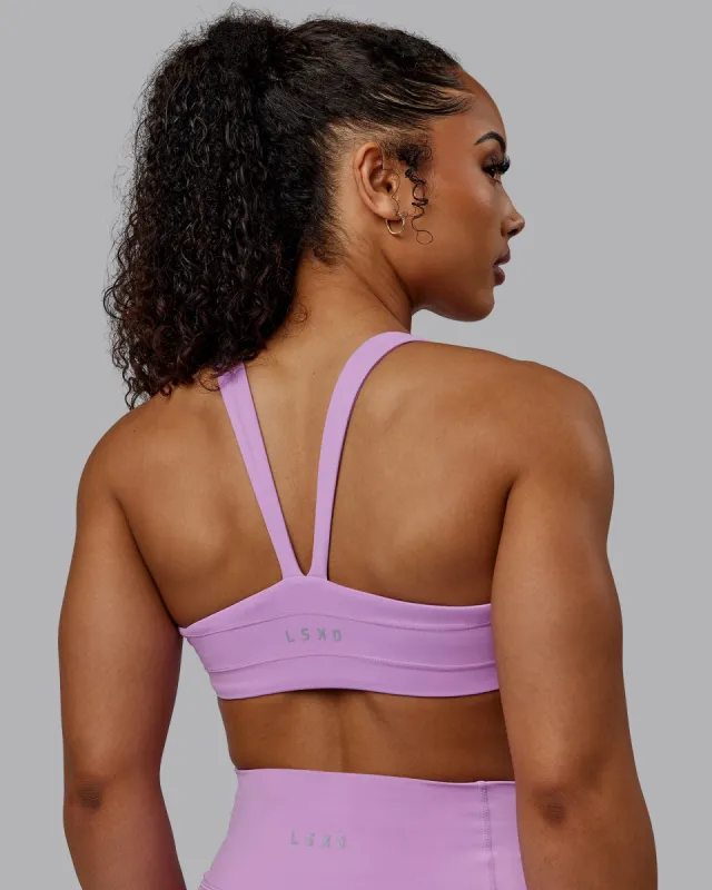 Inertia Sports Bra - Light Violet sold by LSKD