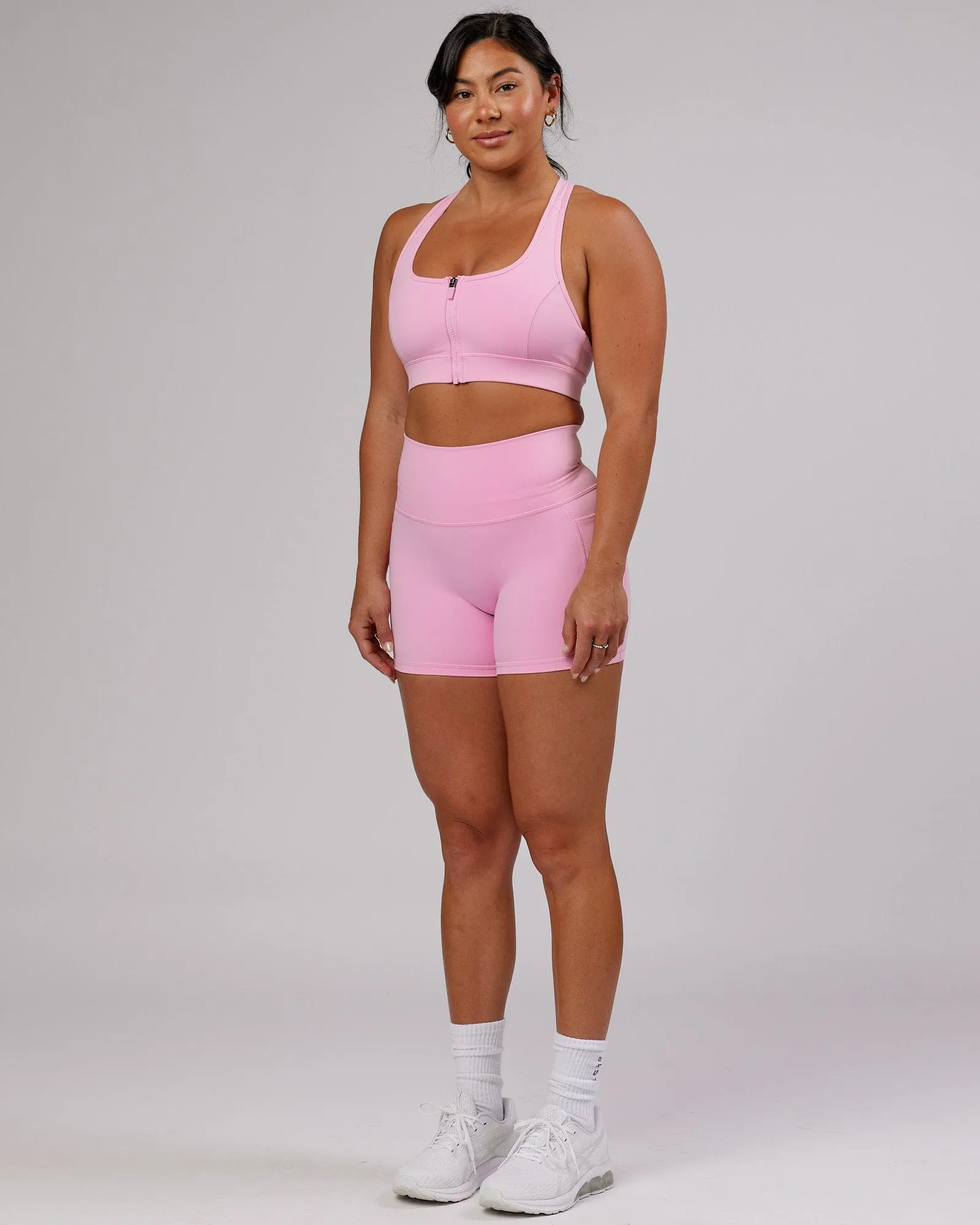 Sprint Sports Bra - Pink Frosting sold by LSKD product image thumbnail 2