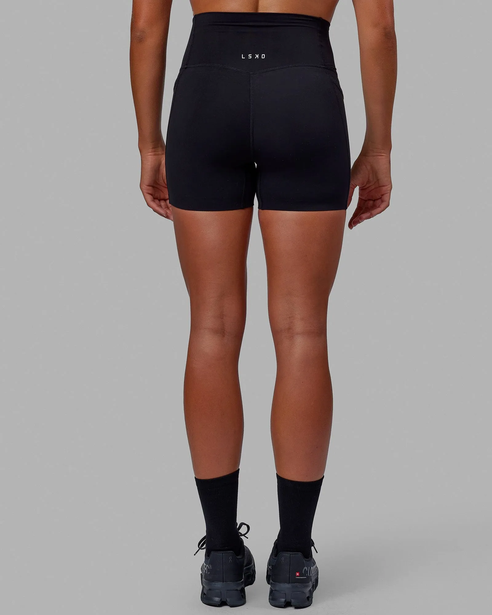Elixir X-Short Tight With Pockets - Black sold by LSKD product image thumbnail 4