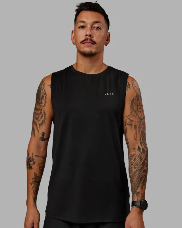 Perform VapourFLX Muscle Tank - Black-Reflective sold by LSKD