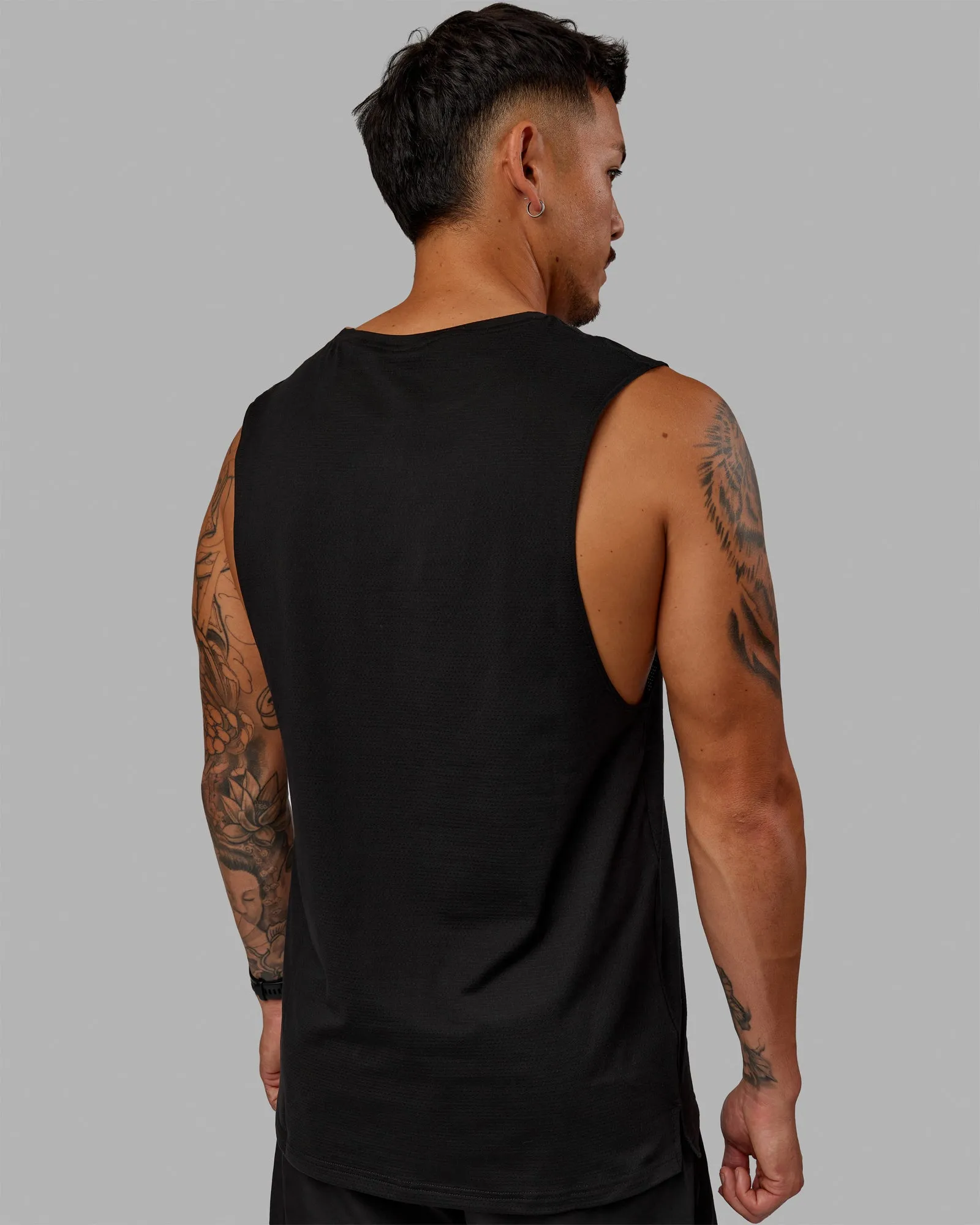 Perform VapourFLX Muscle Tank - Black-Reflective sold by LSKD product image thumbnail 3