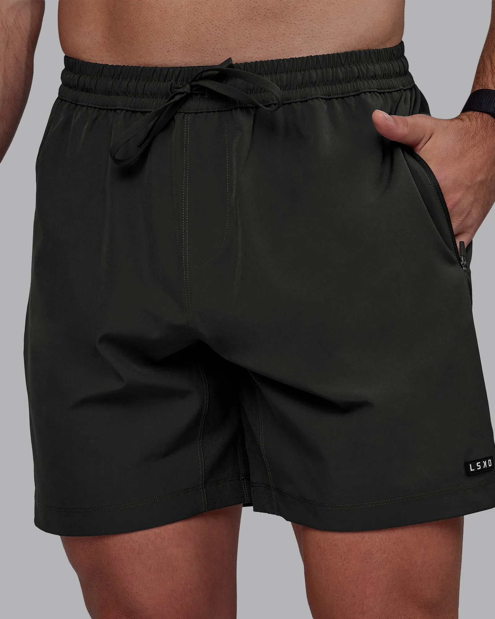 Rep 7'' Performance Short - Pirate Black sold by LSKD