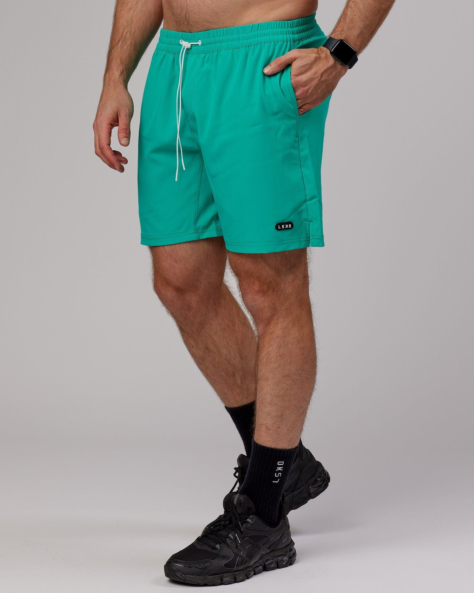 Capsule 7" Performance Short - Hyper Teal sold by LSKD product image thumbnail 2