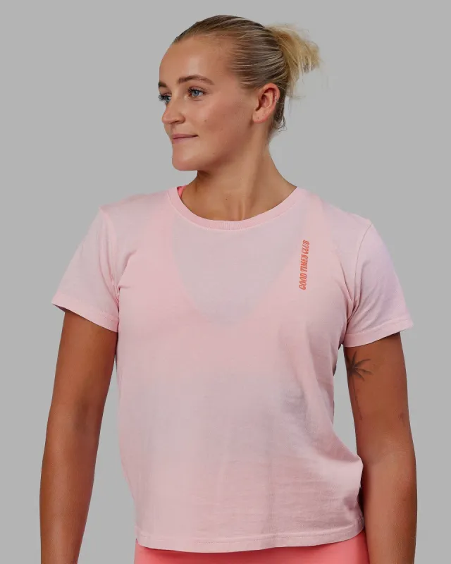 Good Times Global Tee - Marshmallow sold by LSKD