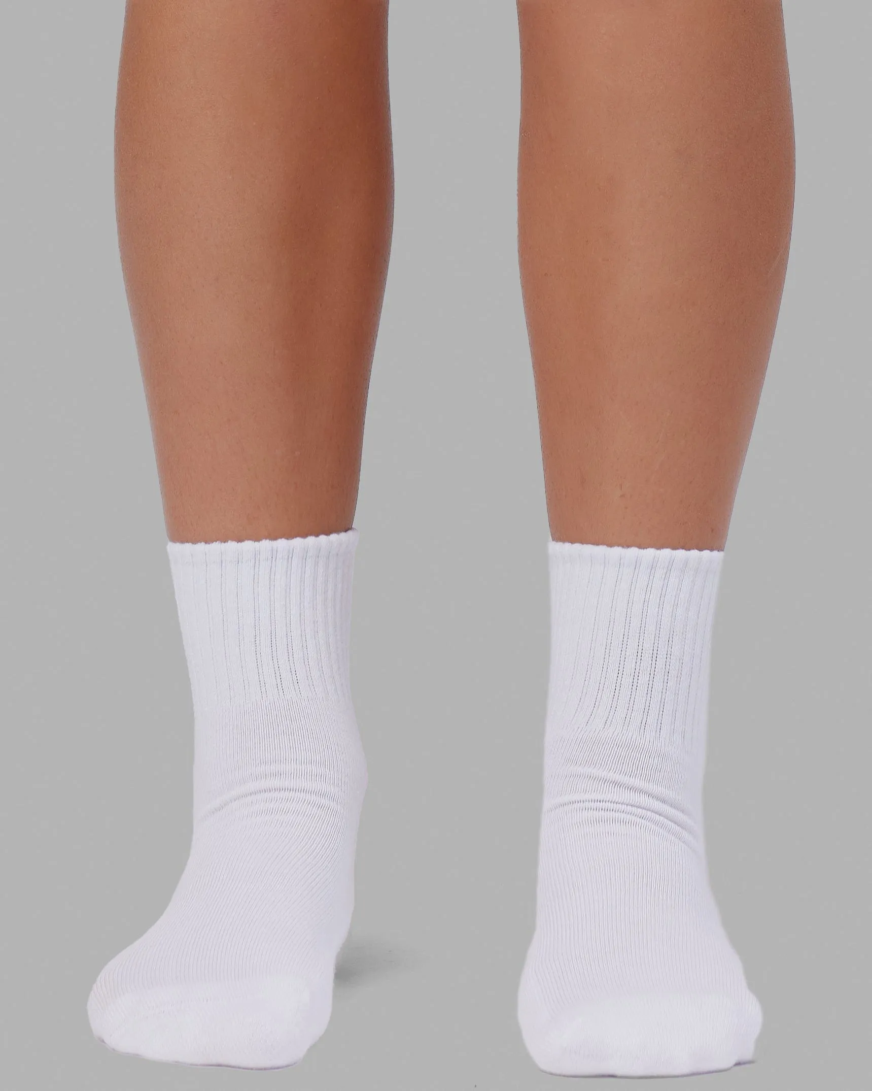 Signal Quarter Socks 3 Pack - White-Black sold by LSKD product image thumbnail 4