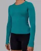 AeroFLX+ Seamless Long Sleeve Tee - Blue Bird Marl sold by LSKD