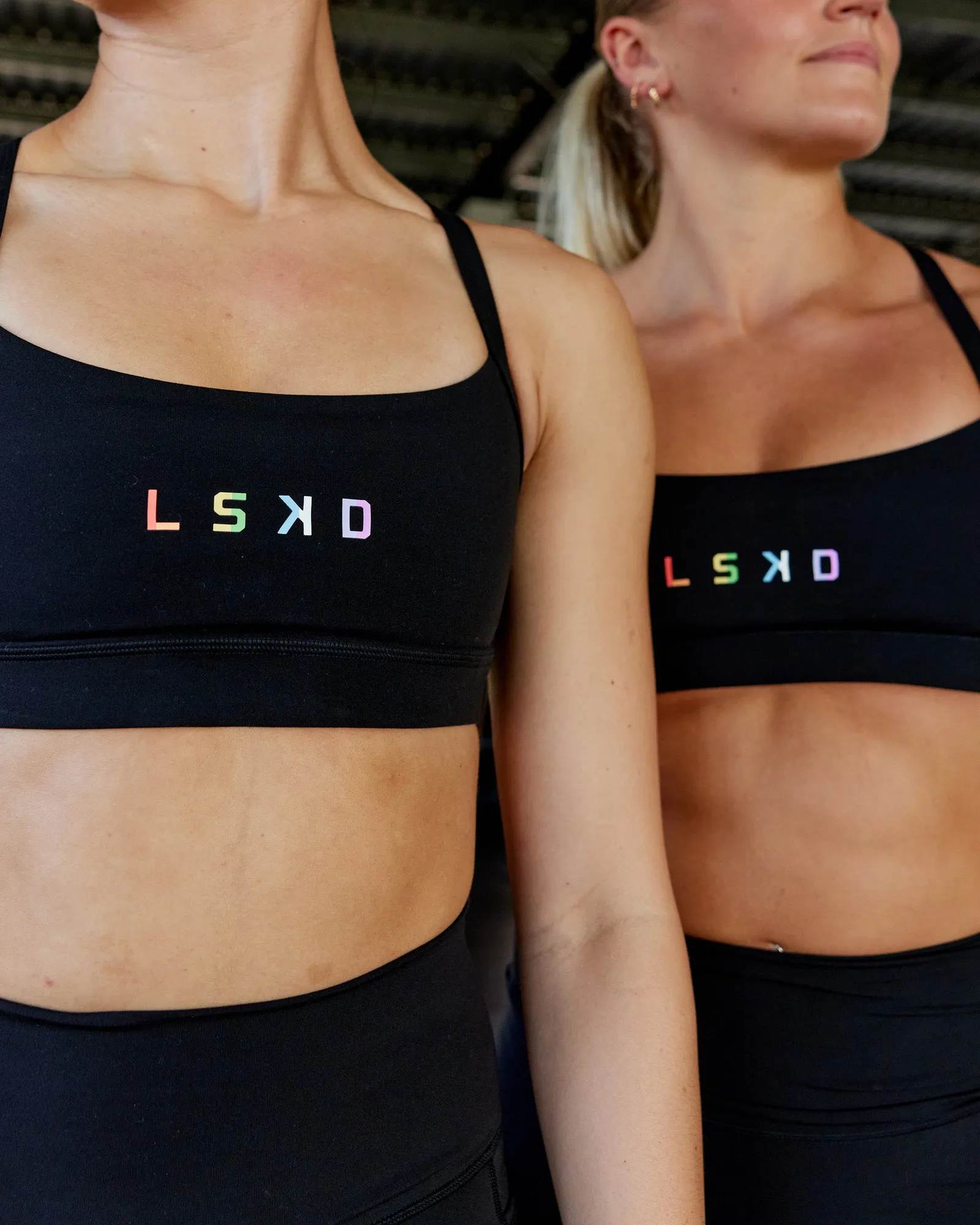Momentum Sports Bra - Pride-Black sold by LSKD product image thumbnail 3