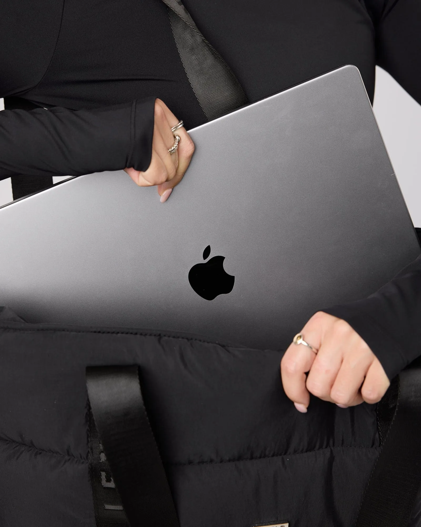 Movement Tote Bag - Black sold by LSKD product image thumbnail 2