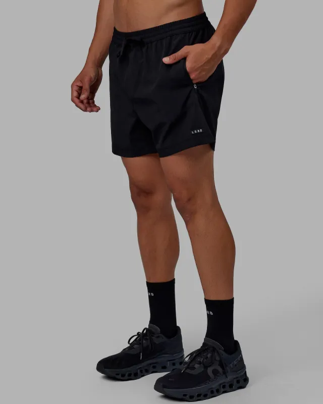 Rep 5" Performance Short - Black made by LSKD