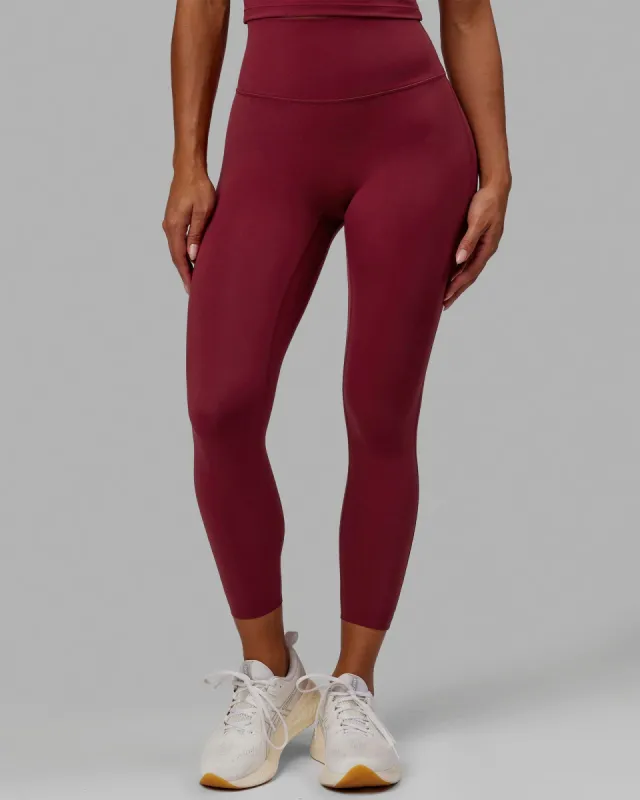 Elixir 7/8 Length Tights - Cranberry sold by LSKD
