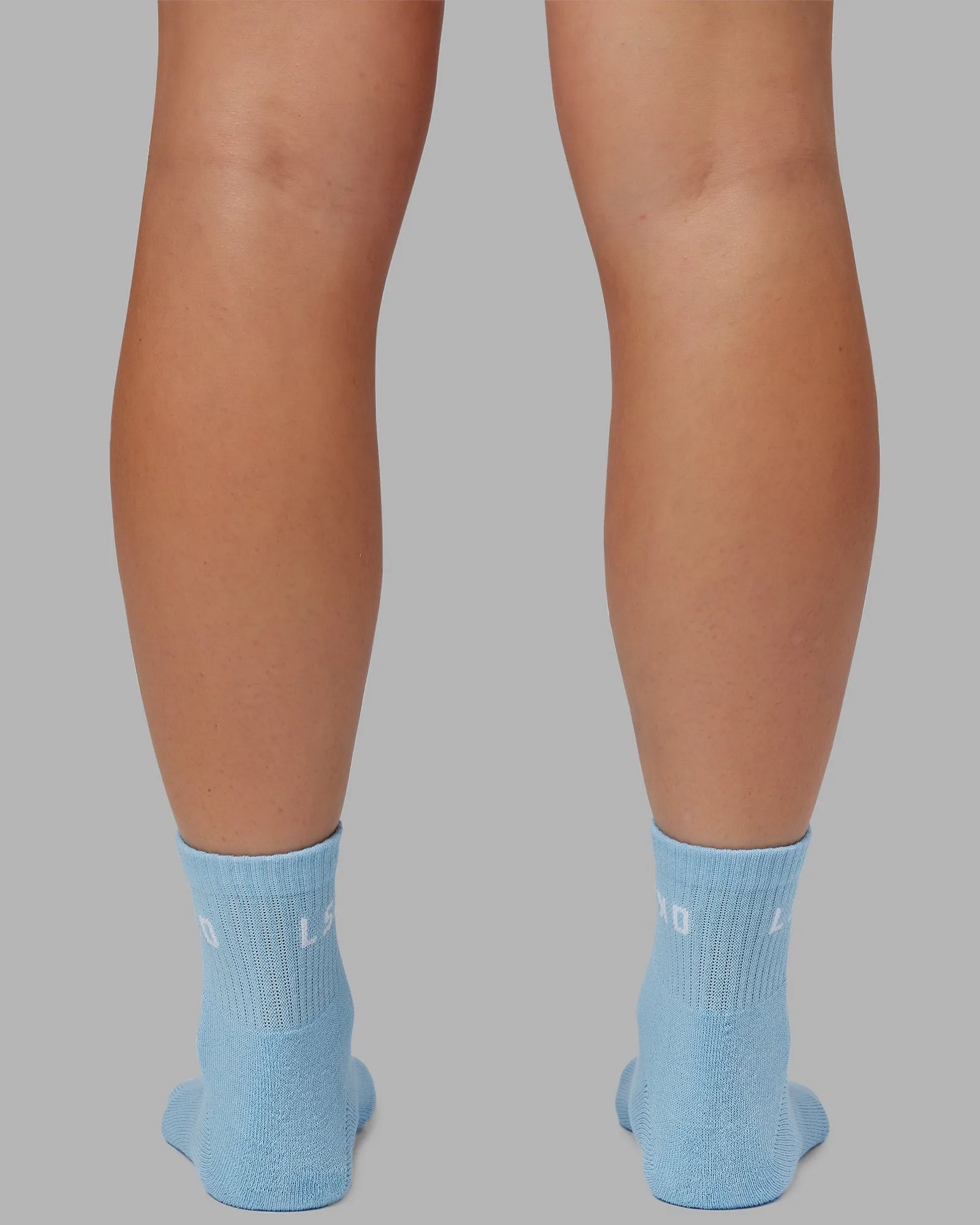 Daily Quarter Sock 3 Pack - Glacial Blue-Surf Spray-Mellow Peach sold by LSKD product image thumbnail 5