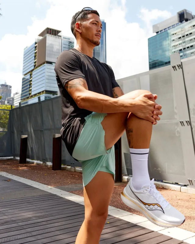 UltraAir 5" Lined Performance Short - Pastel Turquoise-Reflective sold by LSKD