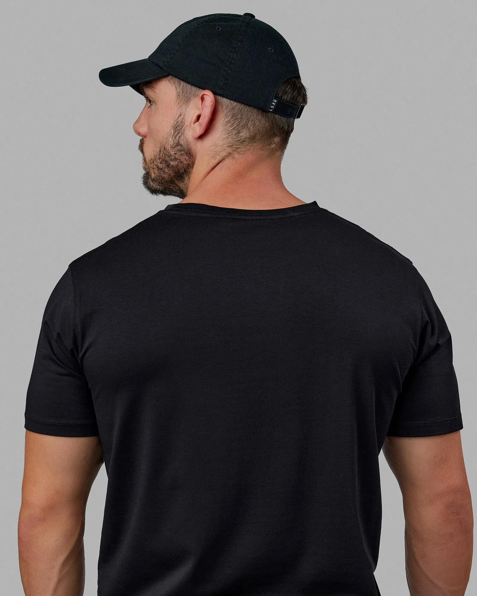 Washed Chase The Vibe Cap - Black-White sold by LSKD product image thumbnail 5