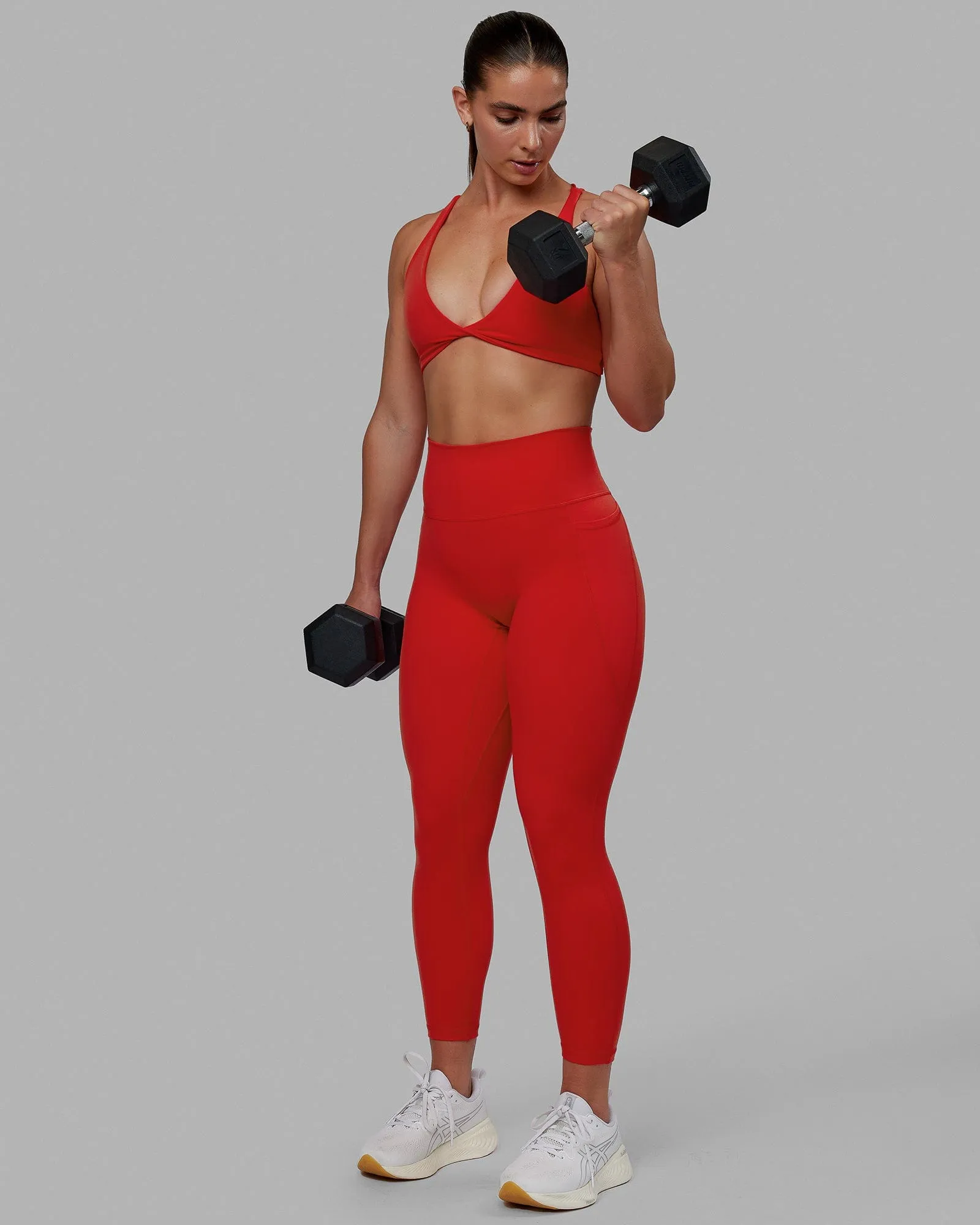 Fusion 7/8 Length Tights - Infrared sold by LSKD product image thumbnail 2