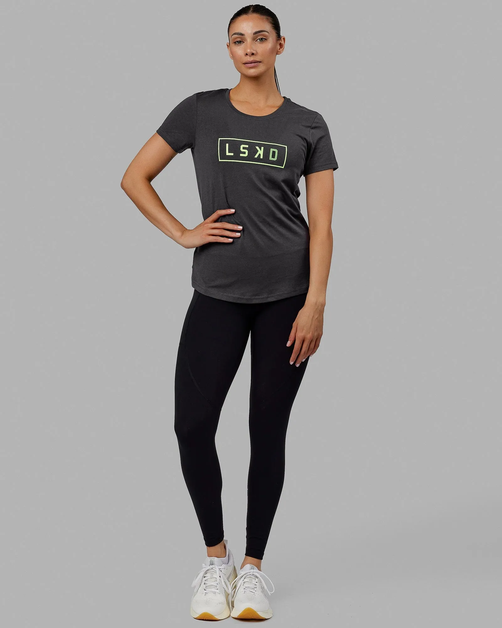 Luna Tee - Phantom-Green Fig sold by LSKD product image thumbnail 5