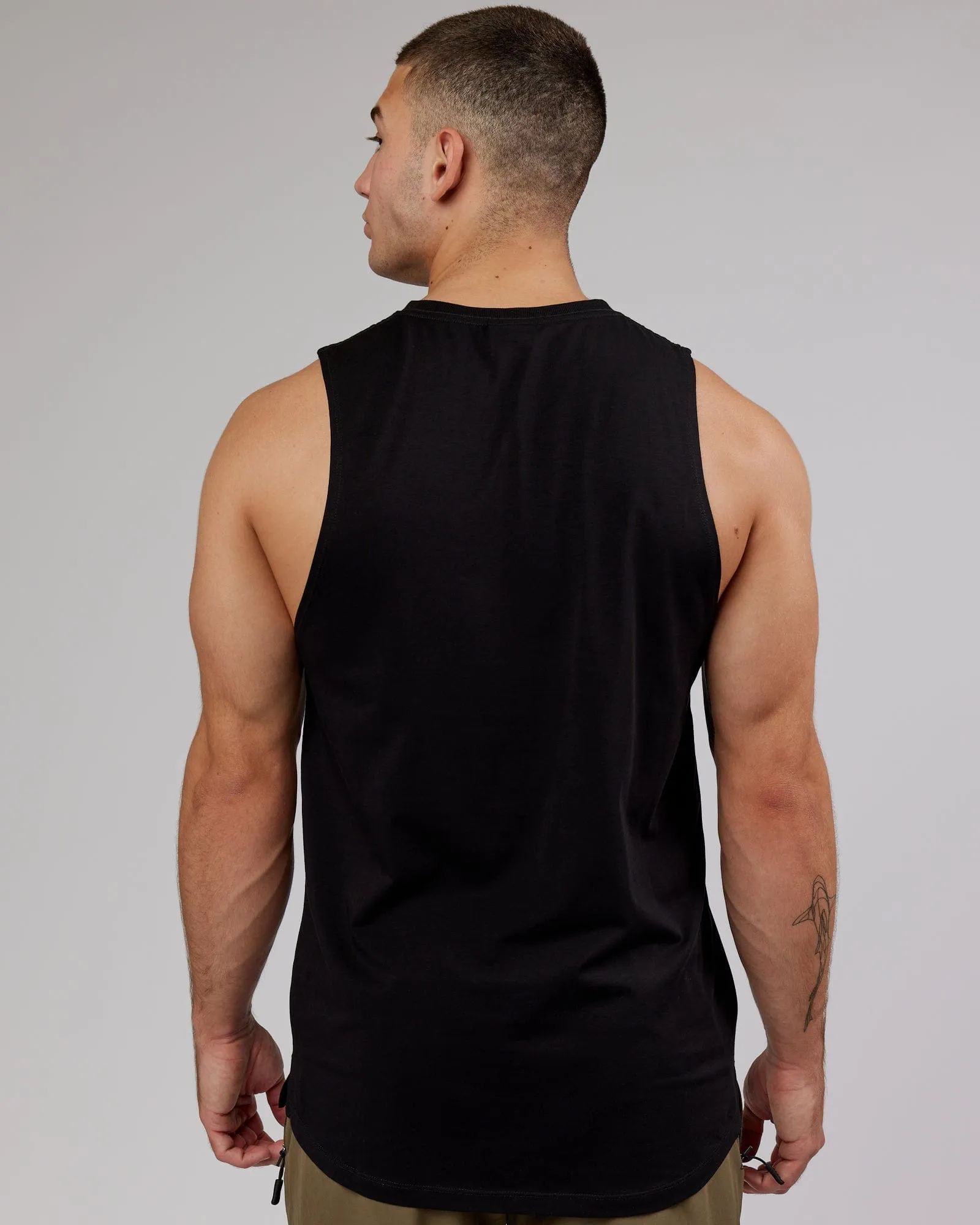 Deluxe PimaFLX Tank - Black sold by LSKD product image thumbnail 4