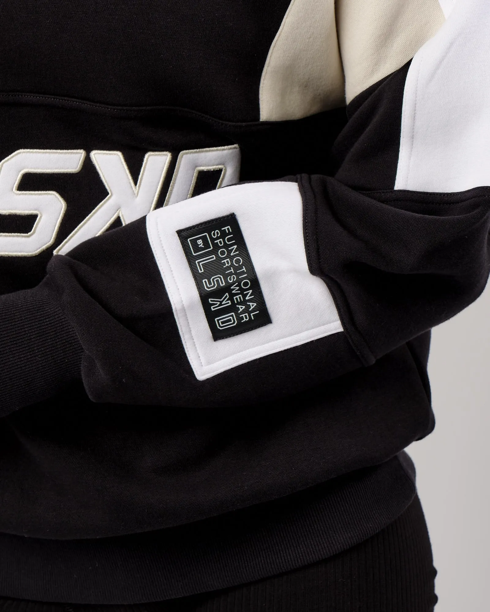 Unisex Slam Sweater Oversize - Black-Bone sold by LSKD product image thumbnail 3