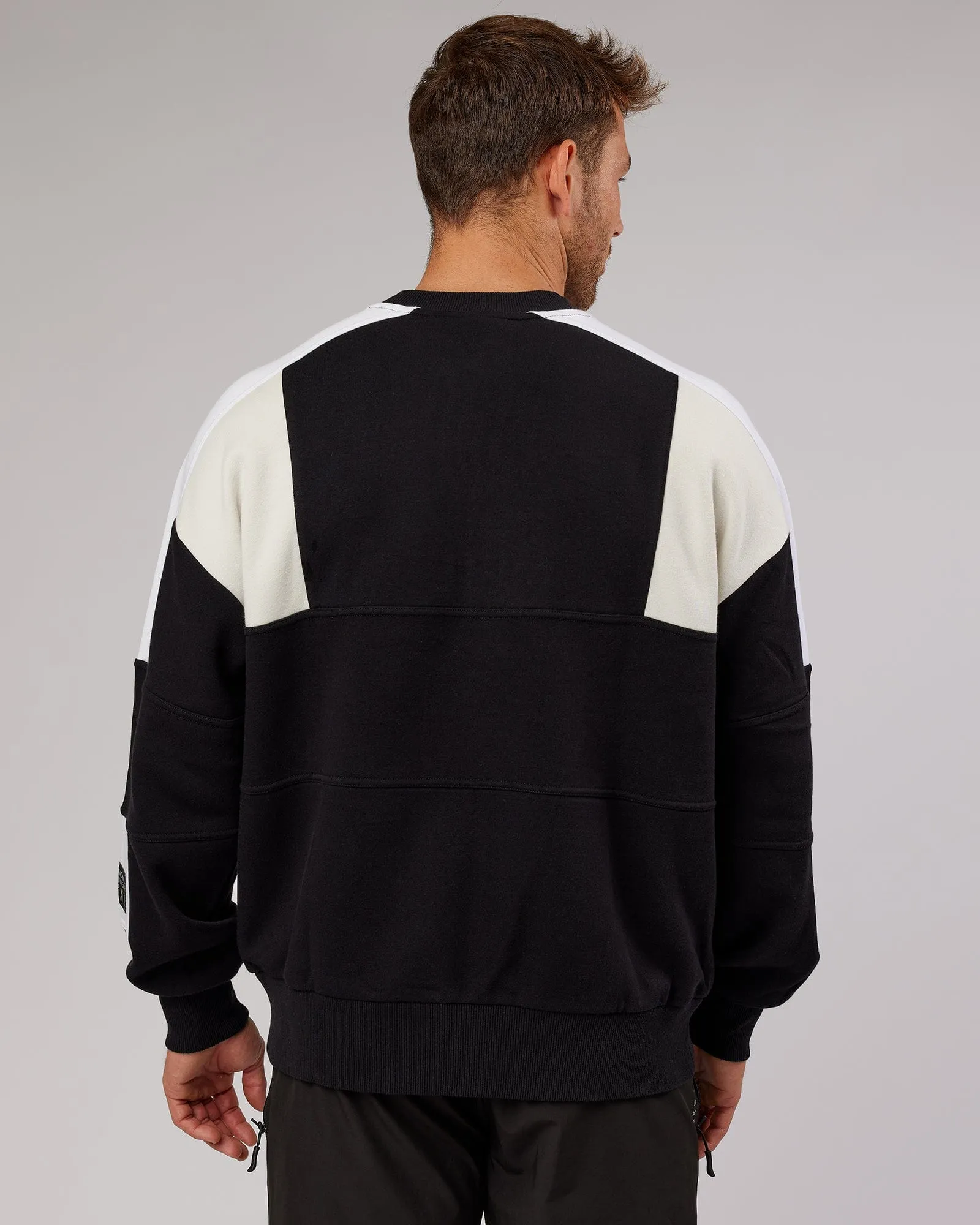 Unisex Slam Sweater Oversize - Black-Bone sold by LSKD product image thumbnail 4