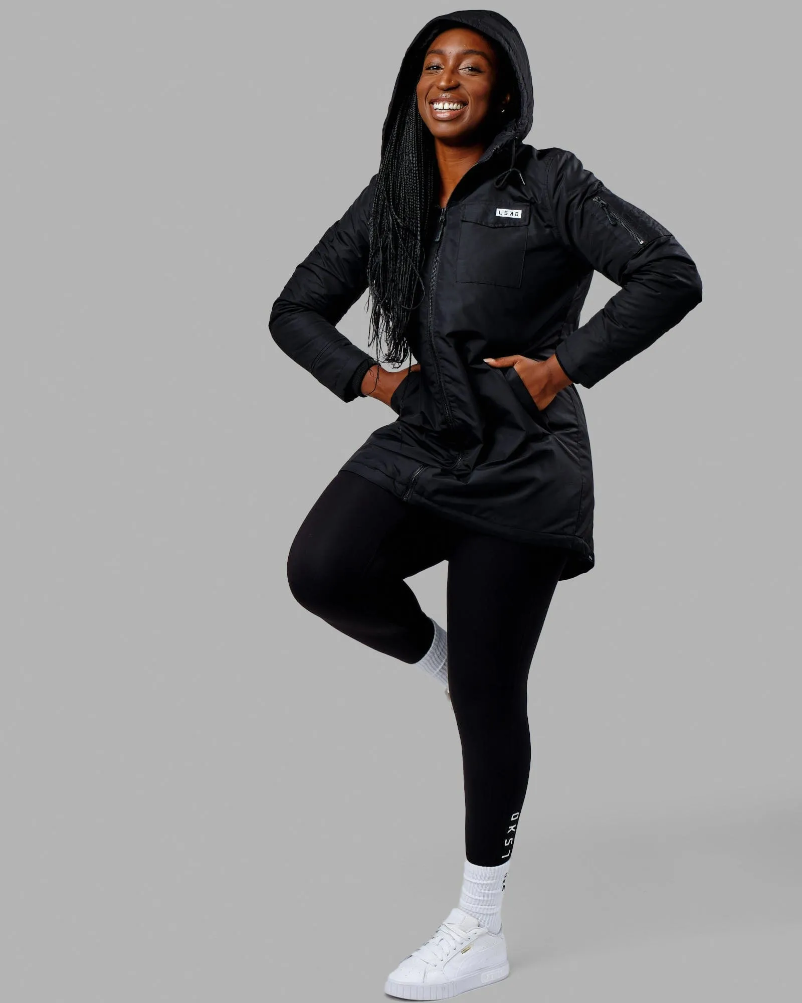 Auxiliary Jacket - Black sold by LSKD product image thumbnail 4