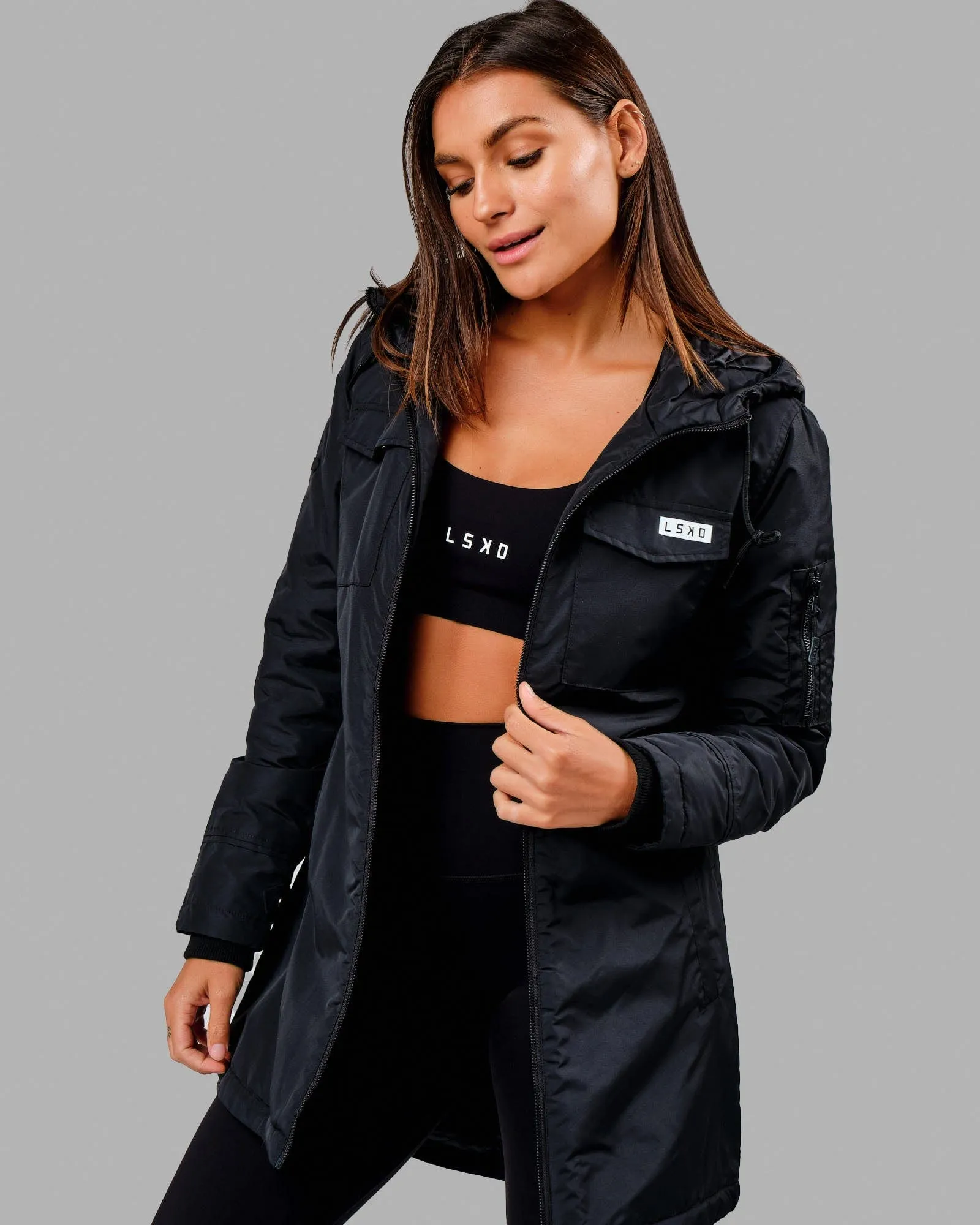 Auxiliary Jacket - Black sold by LSKD