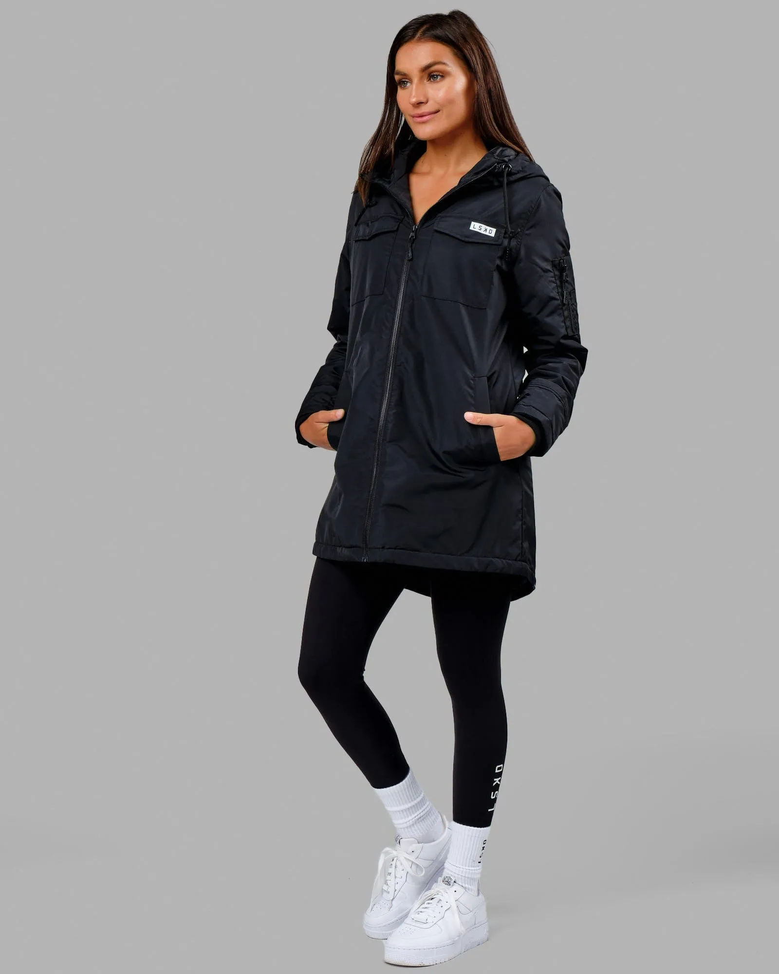 Auxiliary Jacket - Black sold by LSKD product image thumbnail 3