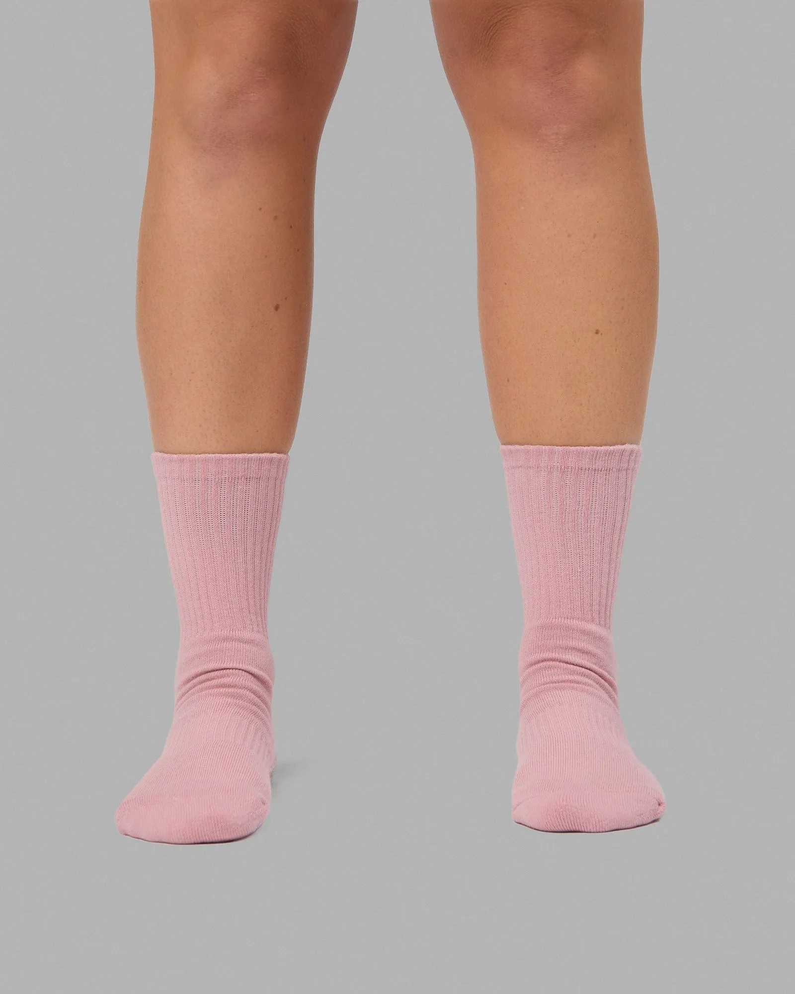 Signal Pilates Socks - Muted Pink-White sold by LSKD product image thumbnail 4