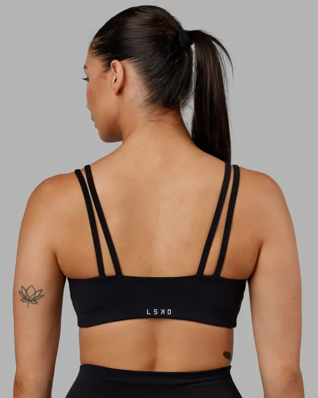 Structure Sports Bra - Black sold by LSKD