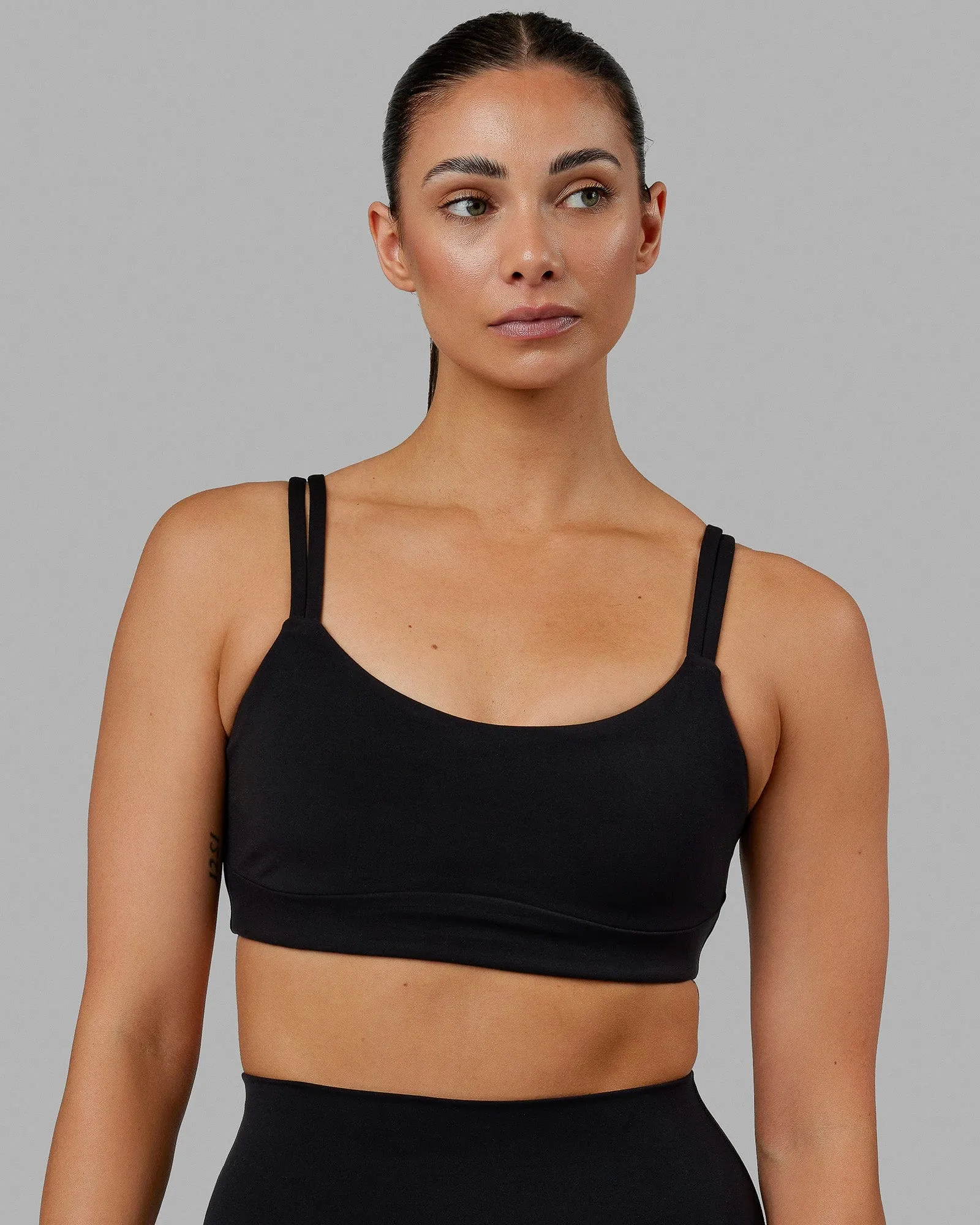 Structure Sports Bra - Black sold by LSKD product image thumbnail 3