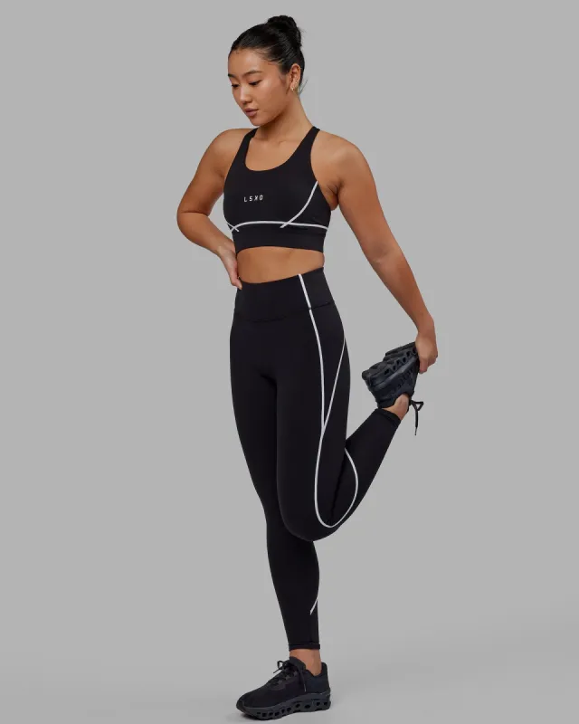 Pulse Full Length Tights - Black sold by LSKD