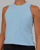 Deluxe PimaFLX Tank - Glacial Blue sold by LSKD