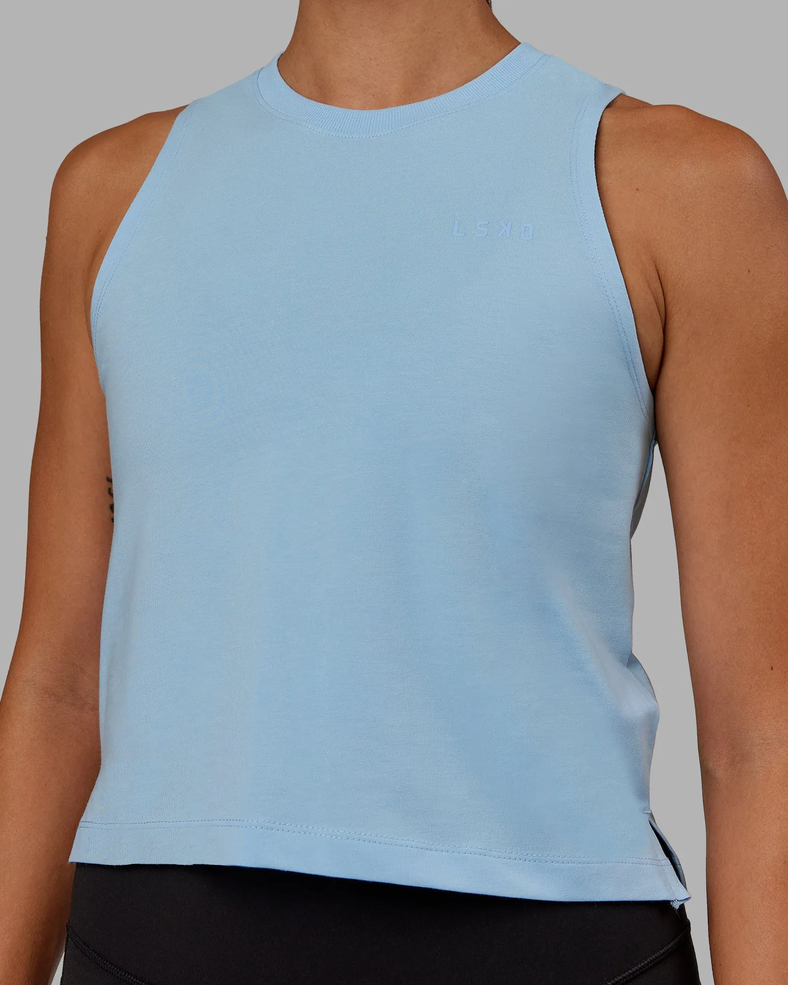 Deluxe PimaFLX Tank - Glacial Blue sold by LSKD product image thumbnail 4