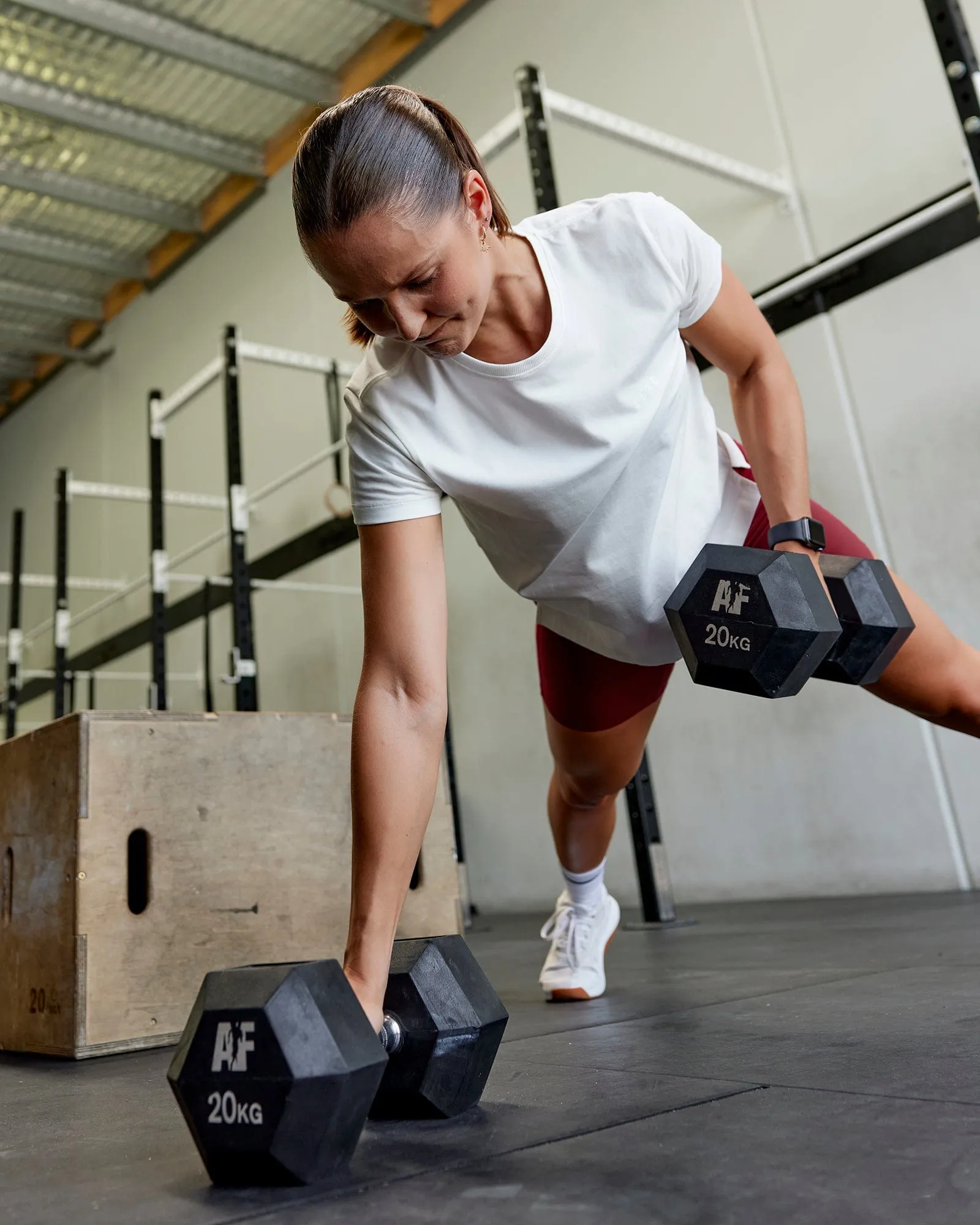 Deluxe PimaFLX Tee - Off White sold by LSKD product image thumbnail 2