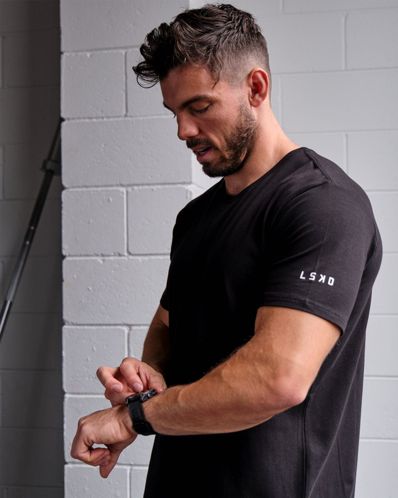 Rival FLXCotton Training Fit Tee - Black sold by LSKD product image thumbnail 2