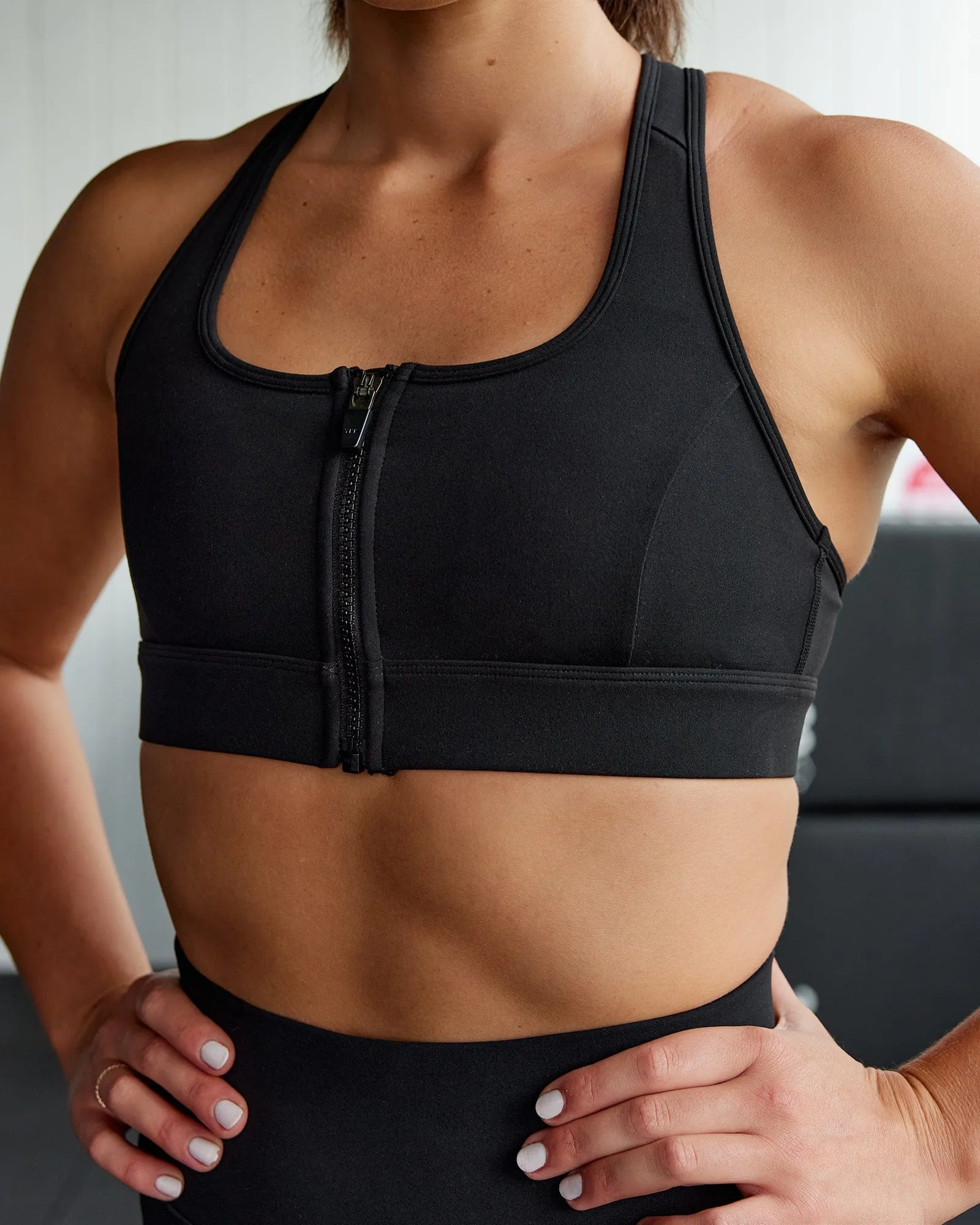 Sprint Sports Bra - Black sold by LSKD
