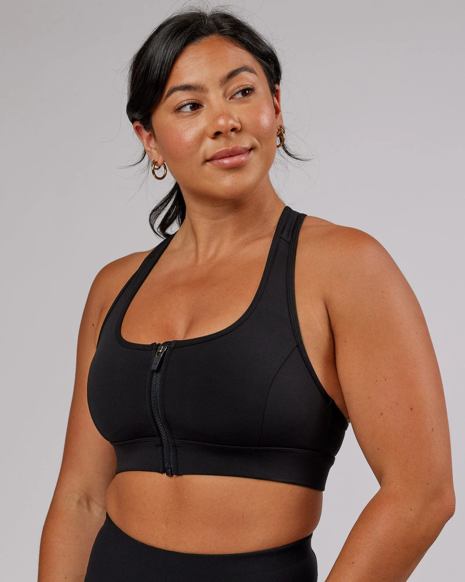 Sprint Sports Bra - Black sold by LSKD product image thumbnail 3