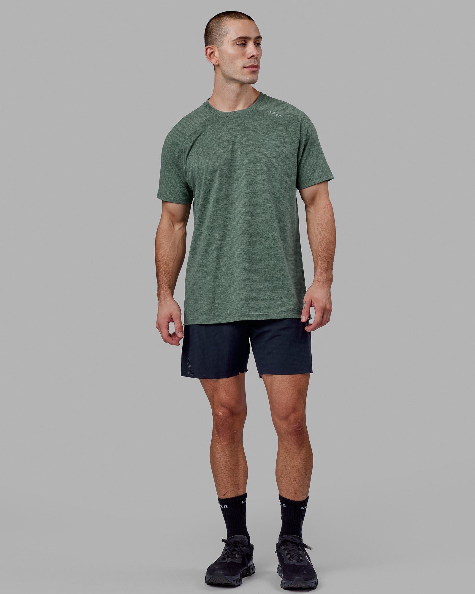 Perform VapourFLX Tee - Dark Forest sold by LSKD product image thumbnail 5