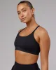 Advantage Sports Bra - Black sold by LSKD
