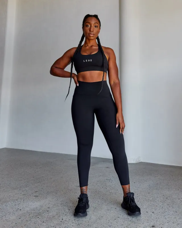 O.G. Fusion 7/8 Length Tight with Pockets - Black sold by LSKD