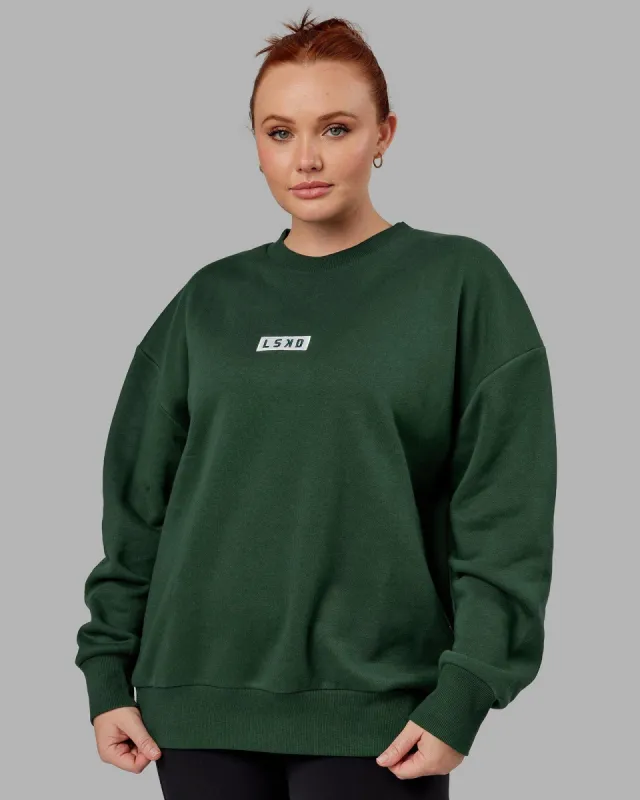 Unisex Cornerstone Sweater Oversize - Pineneedle sold by LSKD