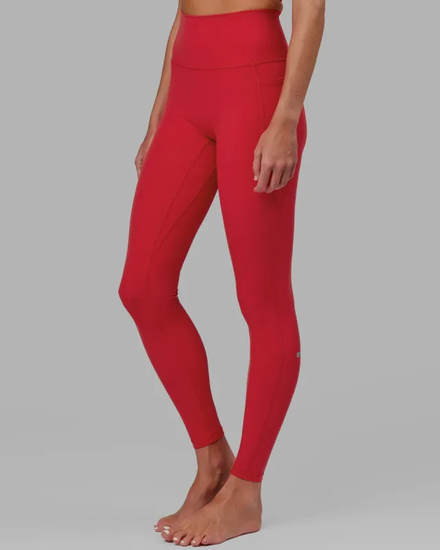 Fusion X-Long Tights - Scarlet sold by LSKD