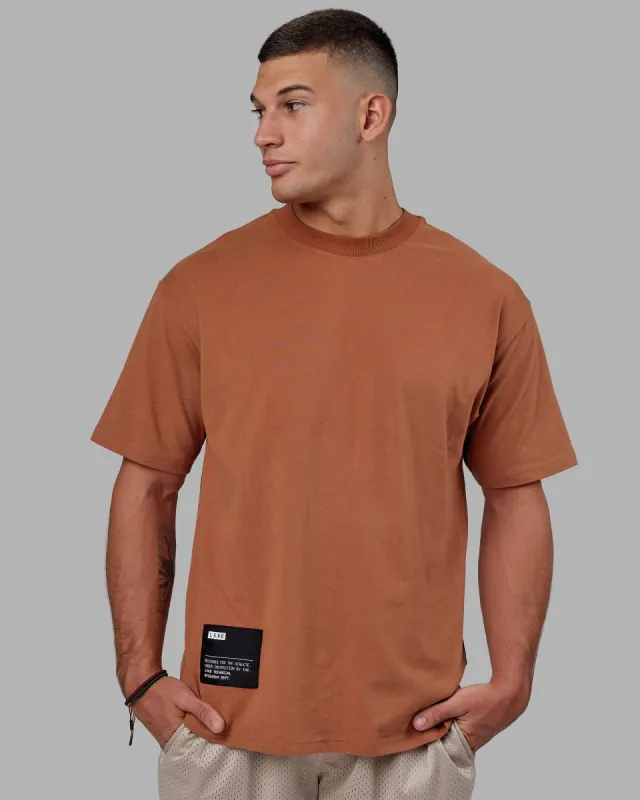 R&D Heavyweight Oversize Tee - Hazel sold by LSKD