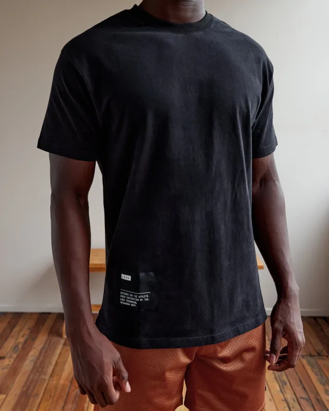 R&D Heavyweight Oversize Tee - Black sold by LSKD