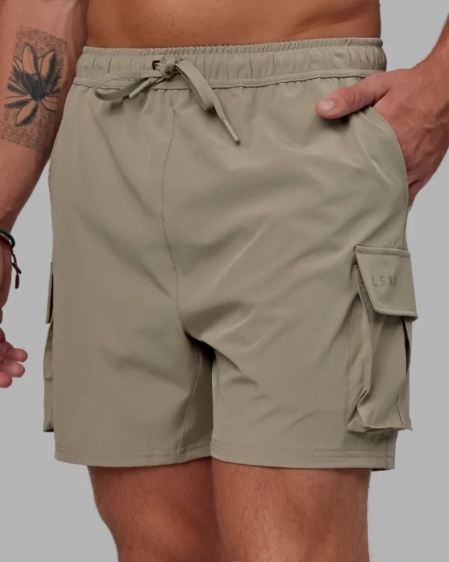 Energy Stretch 6" Performance Cargo Shorts - Laurel Oak sold by LSKD