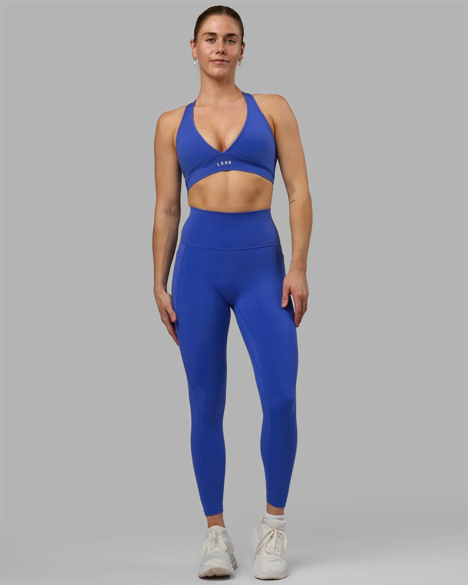 Fusion Full Length Tight with Pockets - Power Cobalt sold by LSKD product image thumbnail 3