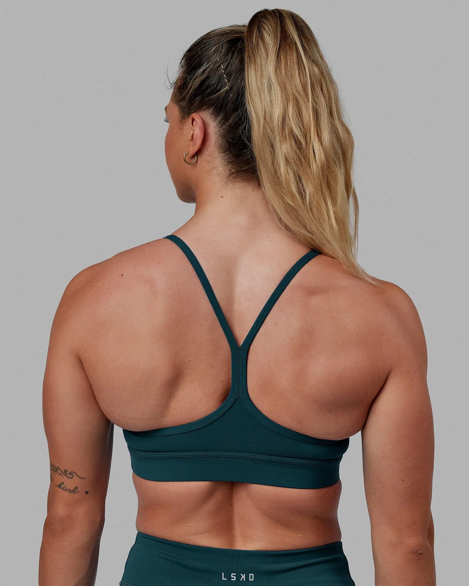 Lift Sports Bra - Tidal Teal sold by LSKD product image thumbnail 2