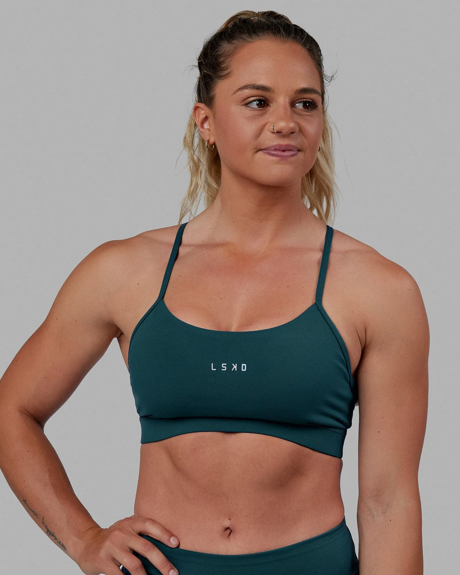 Lift Sports Bra - Tidal Teal sold by LSKD