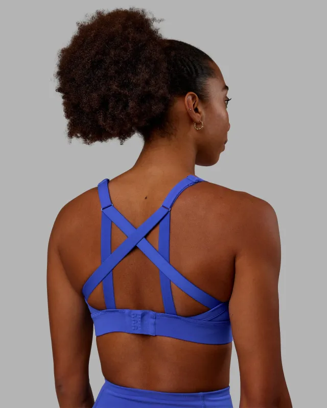 Interval Sports Bra - Power Cobalt sold by LSKD