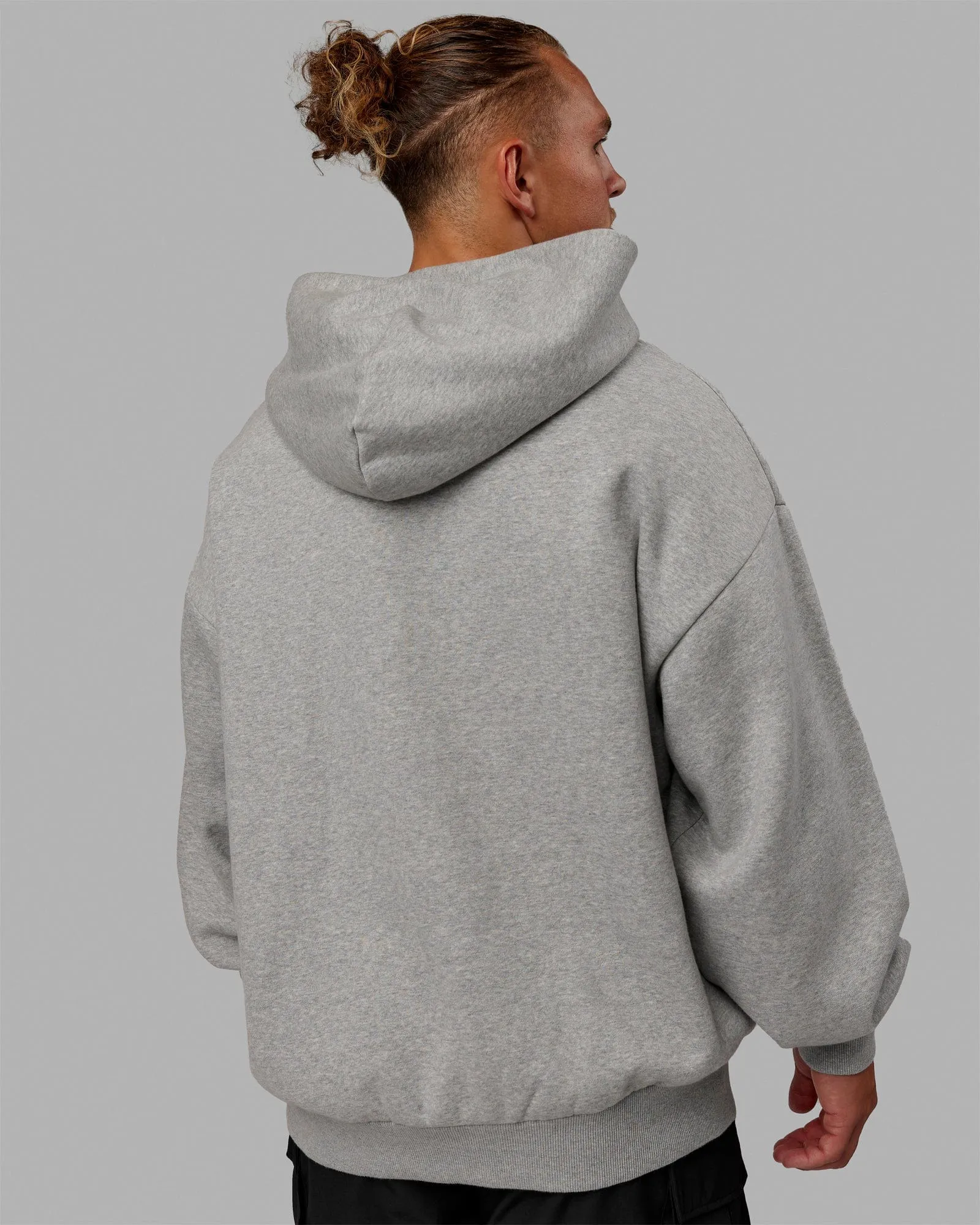 MVP Oversized Hoodie - Lt Grey Marl sold by LSKD product image thumbnail 4